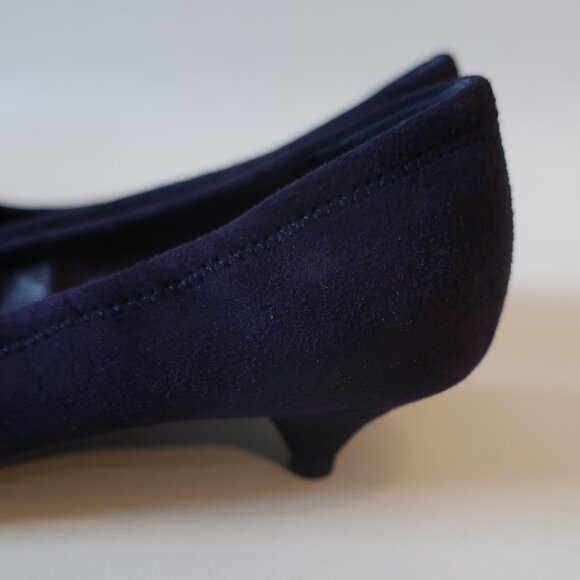 Womens Prada Purple Suede Kitten Heel Pumps 36 US/6 * - Picture 6 of 11